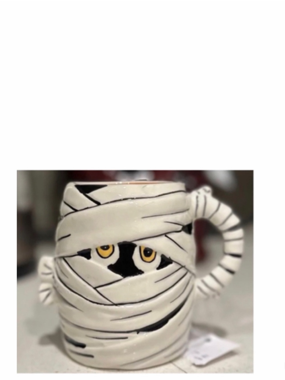 NEW Shelly Comiskey Halloween Mummy Mug by Transpac